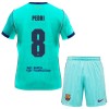 Jalkapallo Fanipaita FC Barcelona Pedri 8 Kolmaspeliasusetti 2026-27 - Lapset Jalkapallo Fanipaita FC Barcelona Pedri 8 Kolmaspeliasusetti 2026-27 - Lapset