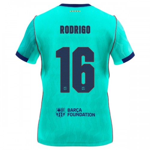 Jalkapallo Fanipaita FC Barcelona Rodrigo 16 Kolmaspelipaita 2026-27 Jalkapallo Fanipaita FC Barcelona Rodrigo 16 Kolmaspelipaita 2026-27
