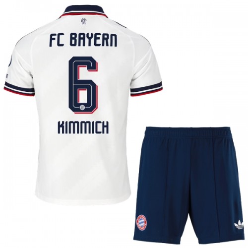 Jalkapallo Fanipaita FC Bayern München Kimmich 6 Vieraspeliasusetti 2026-27 - Lapset Jalkapallo Fanipaita FC Bayern München Kimmich 6 Vieraspeliasusetti 2026-27 - Lapset