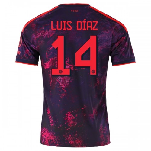 Jalkapallo Fanipaita FC Bayern München Luis Diaz 14 Kolmaspelipaita 2026-27 Jalkapallo Fanipaita FC Bayern München Luis Diaz 14 Kolmaspelipaita 2026-27