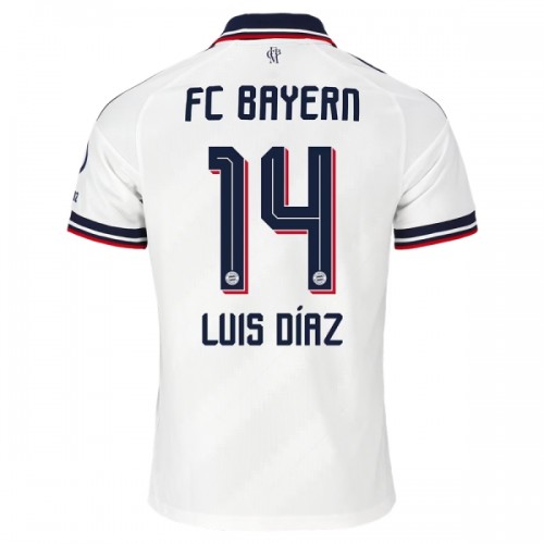Jalkapallo Fanipaita FC Bayern München Luis Diaz 14 Vieraspelipaita 2026-27 Jalkapallo Fanipaita FC Bayern München Luis Diaz 14 Vieraspelipaita 2026-27