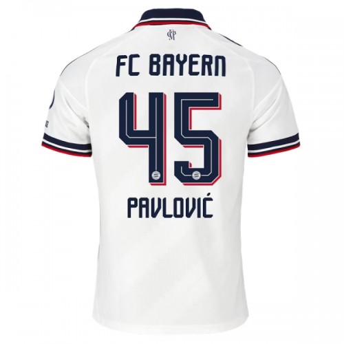 Jalkapallo Fanipaita FC Bayern München Pavlovic 45 Vieraspelipaita 2026-27 Jalkapallo Fanipaita FC Bayern München Pavlovic 45 Vieraspelipaita 2026-27