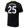 Jalkapallo Fanipaita Chelsea Caicedo 25 Vieraspelipaita 2026-27