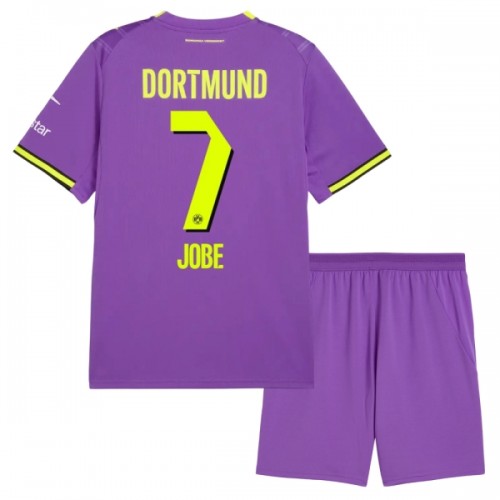 Jalkapallo Fanipaita Borussia Dortmund Jobe 7 Kolmaspeliasusetti 2026-27 - Lapset Jalkapallo Fanipaita Borussia Dortmund Jobe 7 Kolmaspeliasusetti 2026-27 - Lapset
