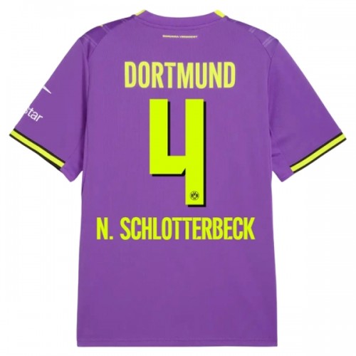 Jalkapallo Fanipaita Borussia Dortmund N. Schlotterbeck 4 Kolmaspelipaita 2026-27 Jalkapallo Fanipaita Borussia Dortmund N. Schlotterbeck 4 Kolmaspelipaita 2026-27