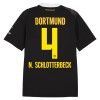 Jalkapallo Fanipaita Borussia Dortmund N. Schlotterbeck 4 Vieraspelipaita 2026-27 Jalkapallo Fanipaita Borussia Dortmund N. Schlotterbeck 4 Vieraspelipaita 2026-27