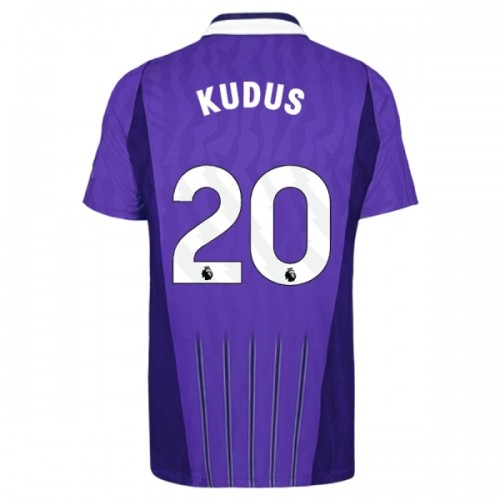 Jalkapallo Fanipaita Tottenham Hotspur Kudus 20 Kolmaspelipaita 2026-27 Jalkapallo Fanipaita Tottenham Hotspur Kudus 20 Kolmaspelipaita 2026-27