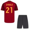 Jalkapallo Fanipaita AS Roma Dybala 21 Kotipeliasusetti 2026-27 - Lapset Jalkapallo Fanipaita AS Roma Dybala 21 Kotipeliasusetti 2026-27 - Lapset