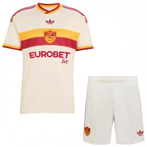 Jalkapallo Fanipaita AS Roma Vieraspeliasusetti 2026-27 - Lapset Jalkapallo Fanipaita AS Roma Vieraspeliasusetti 2026-27 - Lapset