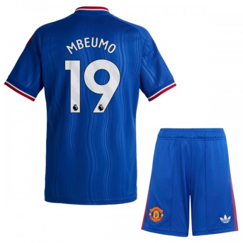 Jalkapallo Fanipaita Manchester United Mbeumo 19 Vieraspeliasusetti 2026-27 - Lapset Jalkapallo Fanipaita Manchester United Mbeumo 19 Vieraspeliasusetti 2026-27 - Lapset