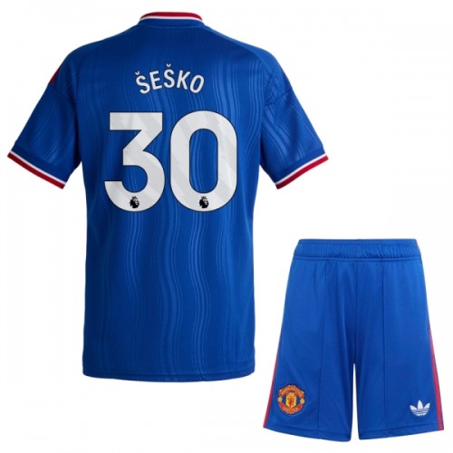 Jalkapallo Fanipaita Manchester United Sesko 30 Vieraspeliasusetti 2026-27 - Lapset Jalkapallo Fanipaita Manchester United Sesko 30 Vieraspeliasusetti 2026-27 - Lapset