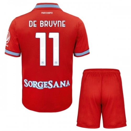 Jalkapallo Fanipaita SSC Napoli De Bruyne 11 Kolmaspeliasusetti 2026-27 - Lapset Jalkapallo Fanipaita SSC Napoli De Bruyne 11 Kolmaspeliasusetti 2026-27 - Lapset