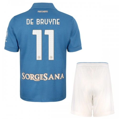Jalkapallo Fanipaita SSC Napoli De Bruyne 11 Kotipeliasusetti 2026-27 - Lapset Jalkapallo Fanipaita SSC Napoli De Bruyne 11 Kotipeliasusetti 2026-27 - Lapset