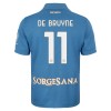 Jalkapallo Fanipaita SSC Napoli De Bruyne 11 Kotipelipaita 2026-27 Jalkapallo Fanipaita SSC Napoli De Bruyne 11 Kotipelipaita 2026-27