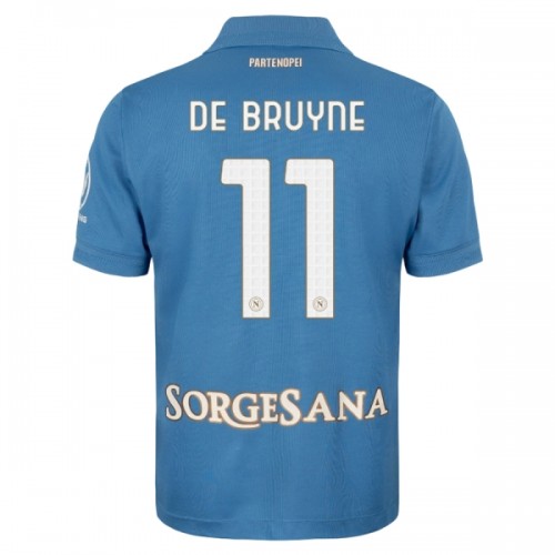 Jalkapallo Fanipaita SSC Napoli De Bruyne 11 Kotipelipaita 2026-27 Jalkapallo Fanipaita SSC Napoli De Bruyne 11 Kotipelipaita 2026-27