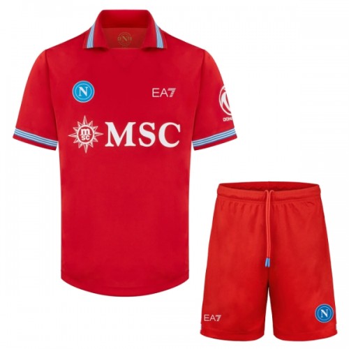Jalkapallo Fanipaita SSC Napoli Kolmaspeliasusetti 2026-27 - Lapset Jalkapallo Fanipaita SSC Napoli Kolmaspeliasusetti 2026-27 - Lapset