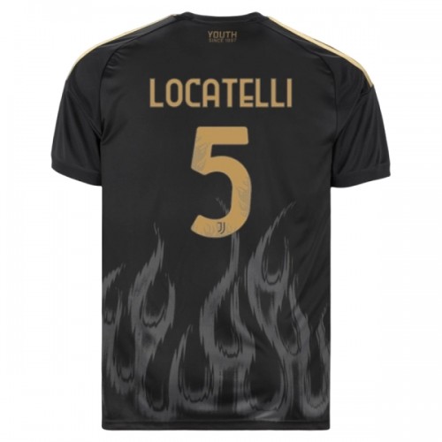Jalkapallo Fanipaita Juventus Locatelli 5 Kolmaspelipaita 2026-27 Jalkapallo Fanipaita Juventus Locatelli 5 Kolmaspelipaita 2026-27