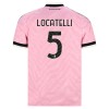 Jalkapallo Fanipaita Juventus Locatelli 5 Vieraspelipaita 2026-27 Jalkapallo Fanipaita Juventus Locatelli 5 Vieraspelipaita 2026-27