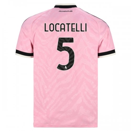Jalkapallo Fanipaita Juventus Locatelli 5 Vieraspelipaita 2026-27 Jalkapallo Fanipaita Juventus Locatelli 5 Vieraspelipaita 2026-27