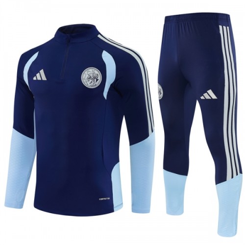 Ajax Harjoittelupusero puvut 2026-27 1/4-Zip Sininen Ajax Harjoittelupusero puvut 2026-27 1/4-Zip Sininen