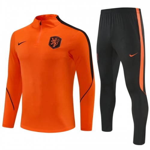 Alankomaat Harjoittelupusero puvut 2026-27 1/4-Zip Oranssi Alankomaat Harjoittelupusero puvut 2026-27 1/4-Zip Oranssi