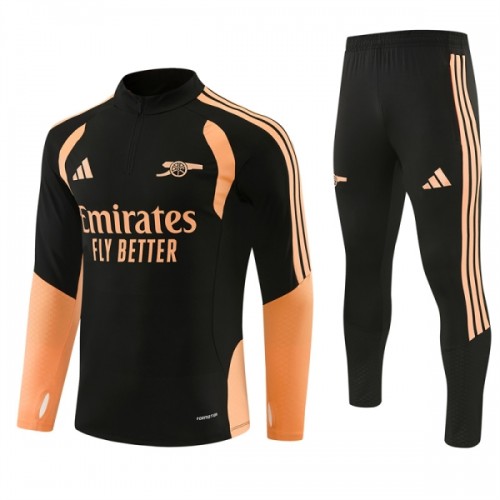 Arsenal Harjoittelupusero puvut 2026-27 1/4-Zip Musta Arsenal Harjoittelupusero puvut 2026-27 1/4-Zip Musta