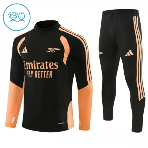 Arsenal Harjoittelupusero puvut 2026-27 1/4-Zip Musta - Lapset Arsenal Harjoittelupusero puvut 2026-27 1/4-Zip Musta - Lapset