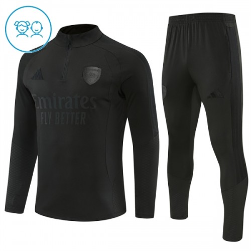 Arsenal Harjoittelupusero puvut 2026-27 1/4-Zip Musta - Lapset Arsenal Harjoittelupusero puvut 2026-27 1/4-Zip Musta - Lapset