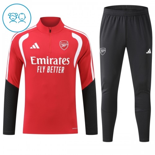 Arsenal Harjoittelupusero puvut 2026-27 1/4-Zip Punainen - Lapset Arsenal Harjoittelupusero puvut 2026-27 1/4-Zip Punainen - Lapset