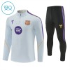 Barcelona Harjoittelupusero puvut 2026-27 1/4-Zip Valkoinen - Lapset Barcelona Harjoittelupusero puvut 2026-27 1/4-Zip Valkoinen - Lapset