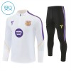 Barcelona Harjoittelupusero puvut 2026-27 1/4-Zip Valkoinen - Lapset Barcelona Harjoittelupusero puvut 2026-27 1/4-Zip Valkoinen - Lapset