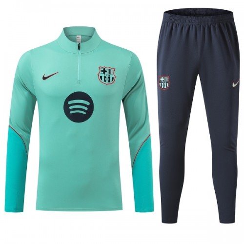 Barcelona Harjoittelupusero puvut 2026-27 1/4-Zip Vihreä Barcelona Harjoittelupusero puvut 2026-27 1/4-Zip Vihreä
