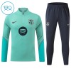 Barcelona Harjoittelupusero puvut 2026-27 1/4-Zip Vihreä - Lapset Barcelona Harjoittelupusero puvut 2026-27 1/4-Zip Vihreä - Lapset
