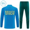 Brasilia Harjoittelupusero puvut 2026-27 1/4-Zip Sininen - Lapset