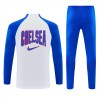 Chelsea Harjoittelupusero puvut 2026-27 1/4-Zip Valkoinen