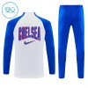 Chelsea Harjoittelupusero puvut 2026-27 1/4-Zip Valkoinen - Lapset