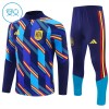 Espanja Harjoittelupusero puvut 2026-27 1/4-Zip Sininen - Lapset Espanja Harjoittelupusero puvut 2026-27 1/4-Zip Sininen - Lapset
