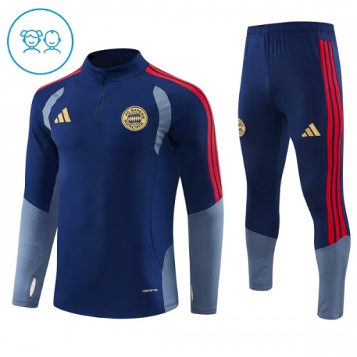 FC Bayern München Harjoittelupusero puvut 2026-27 1/4-Zip Sininen - Lapset FC Bayern München Harjoittelupusero puvut 2026-27 1/4-Zip Sininen - Lapset