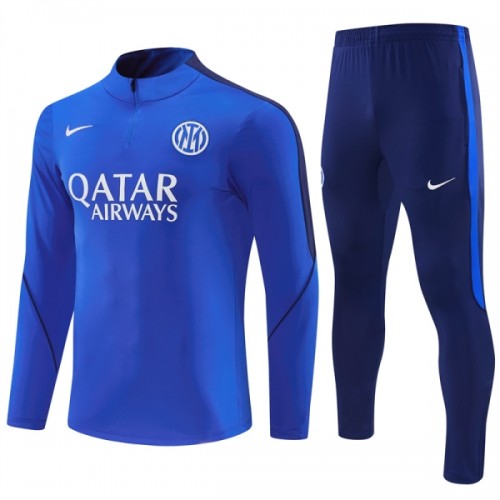 Inter Milan Harjoittelupusero puvut 2026-27 1/4-Zip Sininen Inter Milan Harjoittelupusero puvut 2026-27 1/4-Zip Sininen