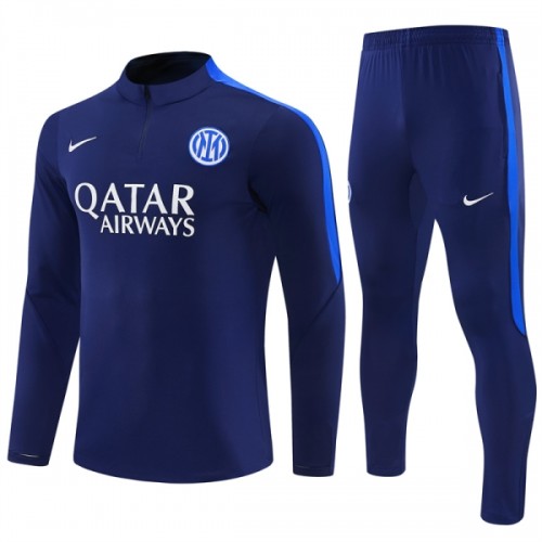 Inter Milan Harjoittelupusero puvut 2026-27 1/4-Zip Sininen Inter Milan Harjoittelupusero puvut 2026-27 1/4-Zip Sininen