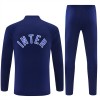 Inter Milan Harjoittelupusero puvut 2026-27 1/4-Zip Sininen
