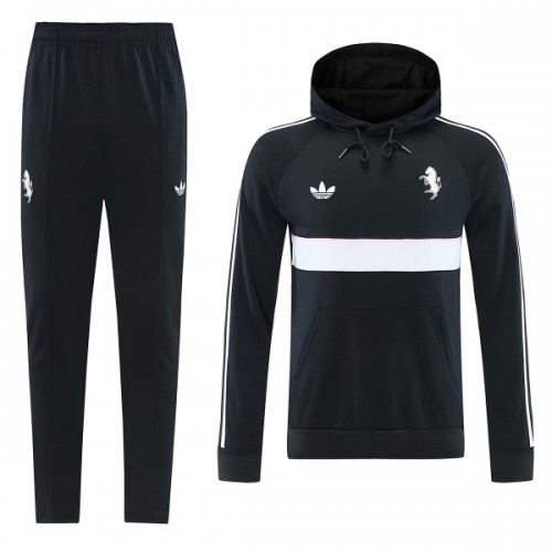 Juventus Hoodie Harjoittelupusero puvut 2026-27 Musta Juventus Hoodie Harjoittelupusero puvut 2026-27 Musta