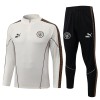 Manchester City Harjoittelupusero puvut 2026-27 1/4-Zip Harmaa Manchester City Harjoittelupusero puvut 2026-27 1/4-Zip Harmaa