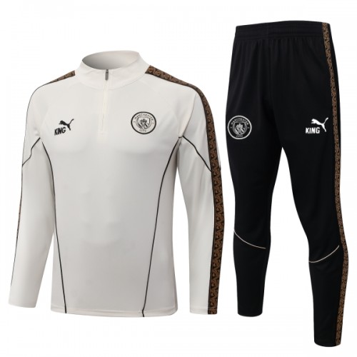 Manchester City Harjoittelupusero puvut 2026-27 1/4-Zip Harmaa Manchester City Harjoittelupusero puvut 2026-27 1/4-Zip Harmaa