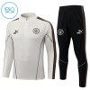 Manchester City Harjoittelupusero puvut 2026-27 1/4-Zip Harmaa - Lapset Manchester City Harjoittelupusero puvut 2026-27 1/4-Zip Harmaa - Lapset