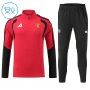 Manchester United Harjoittelupusero puvut 2026-27 1/4-Zip Punainen - Lapset Manchester United Harjoittelupusero puvut 2026-27 1/4-Zip Punainen - Lapset