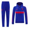 Manchester United Hoodie Harjoittelupusero puvut 2026-27 Sininen Manchester United Hoodie Harjoittelupusero puvut 2026-27 Sininen