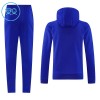 Manchester United Hoodie Harjoittelupusero puvut 2026-27 Sininen - Lapset