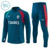 Portugali Harjoittelupusero puvut 2026-27 1/4-Zip Sininen - Lapset Portugali Harjoittelupusero puvut 2026-27 1/4-Zip Sininen - Lapset