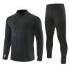 Real Madrid Harjoittelupusero puvut 2026-27 1/4-Zip Musta Real Madrid Harjoittelupusero puvut 2026-27 1/4-Zip Musta